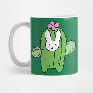 Happy Cactus Bunny Mug